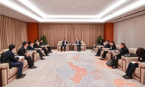 中国工商银行浙江省分行党委副书记周灿森莅临尊龙AG调研